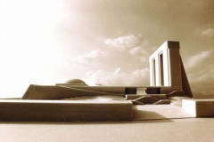 Cultural building,Architect:NJP-Hadi Mirmiran,Model Photographer:Dr.Omidvar