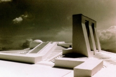 Cultural building,Architect:NJP-Hadi Mirmiran,Model Photographer:Dr.Omidvar