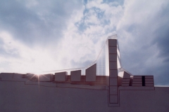 National library of tehran Model,Architect:NJP-Hadi Mirmiran,Model Photographer:Dr.Omidvar