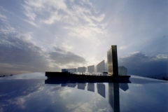 National library of tehran Model,Architect:NJP-Hadi Mirmiran,Model Photographer:Dr.Omidvar