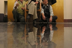 Iranian Traditional Artist-painting-gahve khaneh(coffee house) Saba Gallery of Tehran photographer: Ata Omidvar 2007