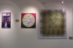 Iranian Traditional Artist-painting-gahve khaneh(coffee house) Saba Gallery of Tehran photographer: Ata Omidvar 2007