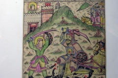 Iranian Traditional Artist-painting-gahve khaneh(coffee house) Saba Gallery of Tehran photographer: Ata Omidvar 2007