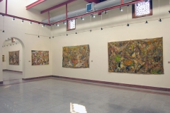 Iranian Traditional Artist-painting-gahve khaneh(coffee house) Saba Gallery of Tehran photographer: Ata Omidvar 2007