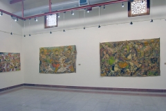 Iranian Traditional Artist-painting-gahve khaneh(coffee house) Saba Gallery of Tehran photographer: Ata Omidvar 2007
