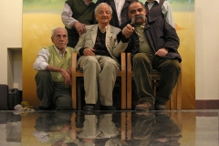 Iranian Traditional Artist-painting-gahve khaneh(coffee house) Saba Gallery of Tehran photographer: Ata Omidvar 2007