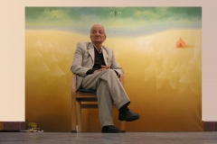 Iranian Traditional Artist-painting-gahve khaneh(coffee house) Saba Gallery of Tehran photographer: Ata Omidvar 2007