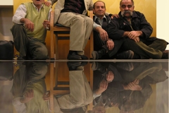 Iranian Traditional Artist-painting-gahve khaneh(coffee house) Saba Gallery of Tehran photographer: Ata Omidvar 2007