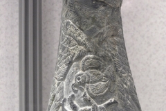 The Jiroft culture is a postulated Early 3rd millennium BC archaeological culture located in what is now Iran's Sistan and Kerman Provinces. Jiroft, a small city in the southeastern province of Iran, Kerman, has become a center of archaeological interest after the 2001 flash flood revealed one of the “forgotten and lost” civilizations of the ancient world.