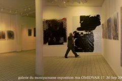 galerie du montparnasse exposition Ataollah OMIDVAR
