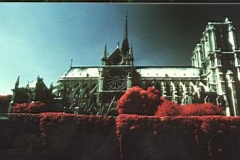 1976 in paris .infra red photography
