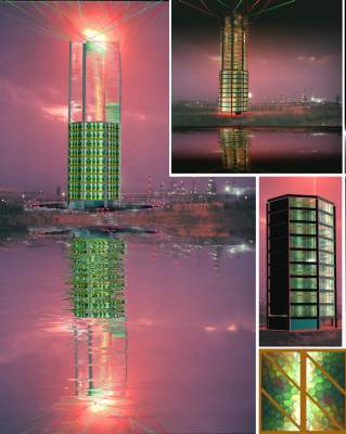 Sea control traffic tower of khark island project