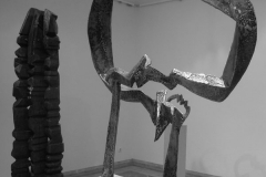 Shahlapour sculptures in Tehran's Museum of Contemporary Art