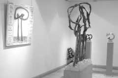 Shahlapour sculptures in Tehran's Museum of Contemporary Art
