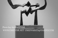 Shahlapour sculptures in Tehran's Museum of Contemporary Art