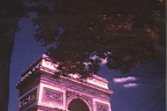 1976 in paris .infra red photography