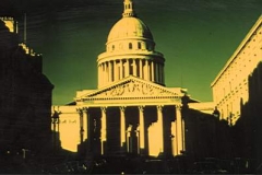 1976 in paris .infra red photography