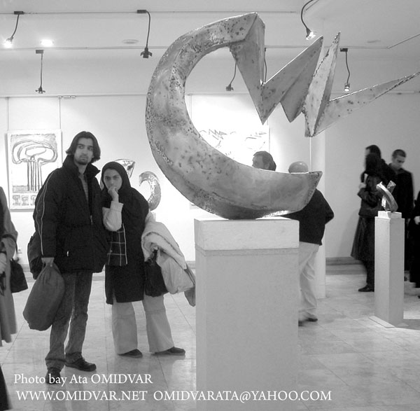 Shahlapour sculptures in Tehran's Museum of Contemporary Art